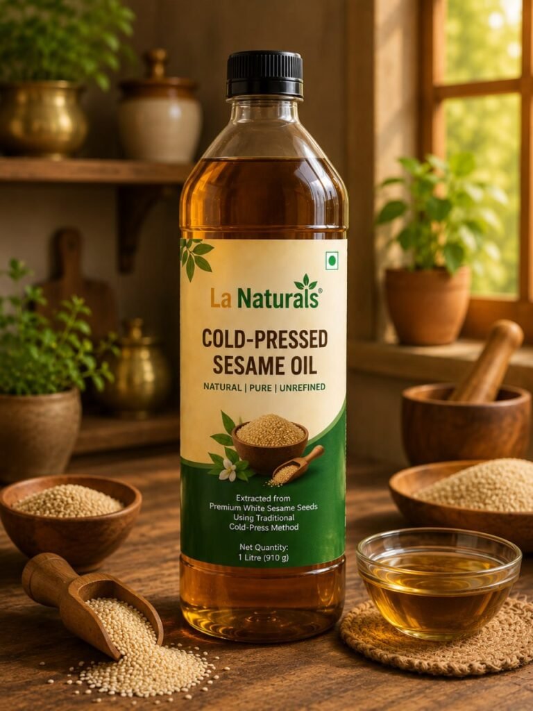 Cold-Pressed Sesame Oil