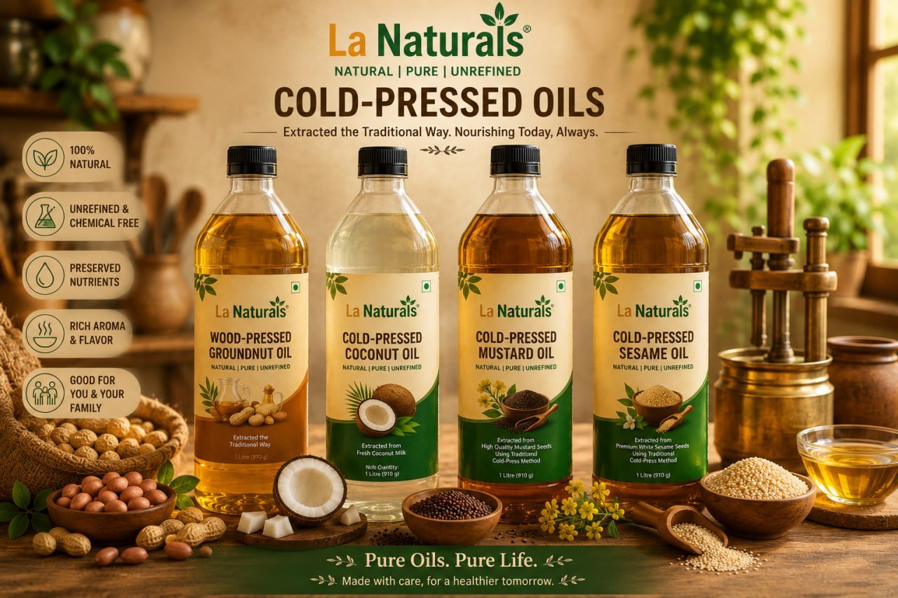 Cold-Pressed Oils